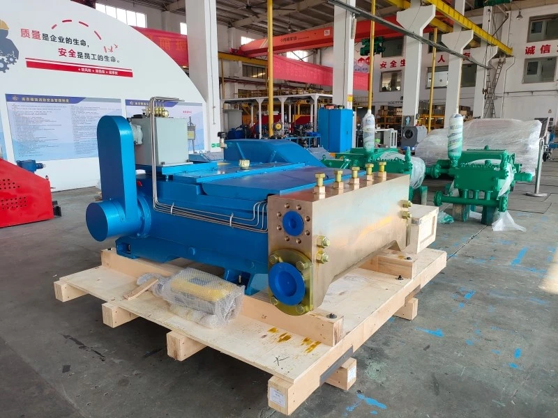 415Q-5 quintuplex plunger pump with aluminum bronze liquid end 415Q-5 quintuplex plunger pump with aluminum bronze liquid end